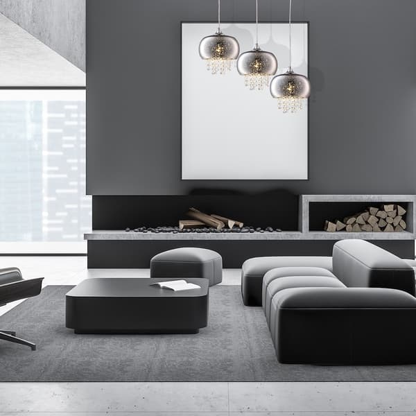 HÆNGELAMPE STARLIGHT 1 E14 KROM MILAGRO ML3787