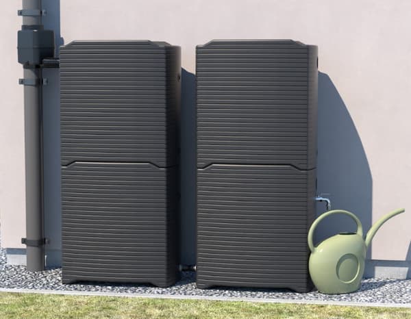 Modulaarinen antrasiitti sadevesisäiliö 125L