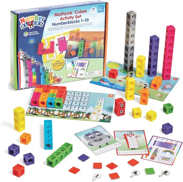Läranderesurser - MathLink-kuber - Räknekuber 1-10 LSP0949