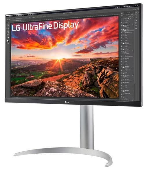 Monitor LG UltraFine 27UP850K-W UHD 4K IPS HDR10 Sort-sølv