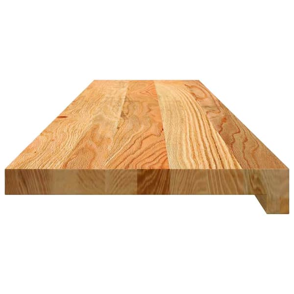 vidaXL trappetrin, 2 stk. brun 110x25x2 cm massivt egetræ