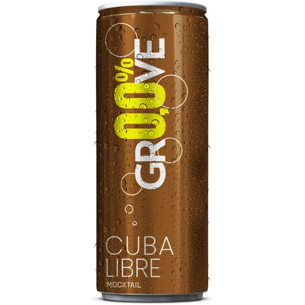 GROOVE Cuba Libre Mocktail cocktaildryck 250ml