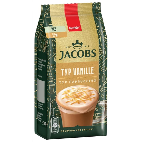 Jacobs Cappuccino Vanilj 360 g