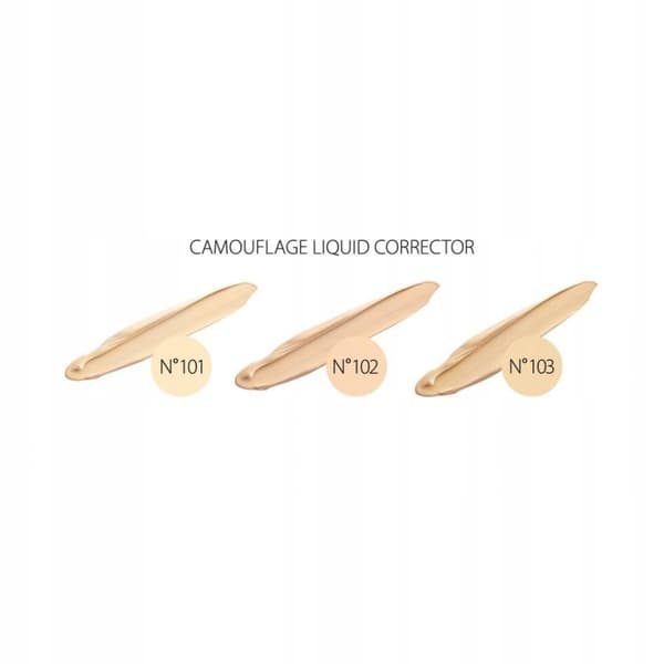 Camouflage øjenconcealer 101 Beige