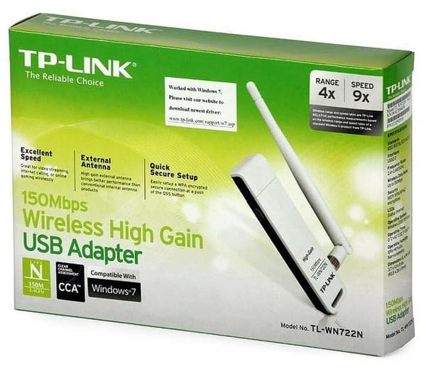 TP-LINK TL-WN722N-kort