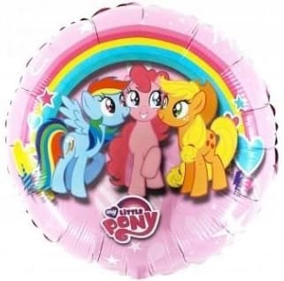 Pony folieballon 18", 1 stk.
