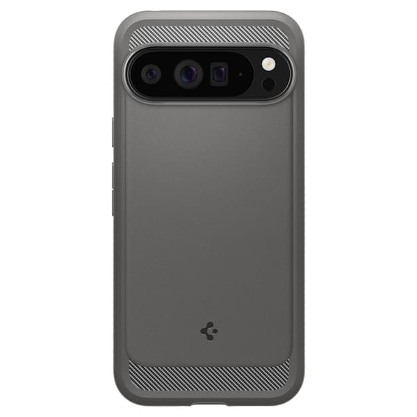 SPIGEN RUGGED ARMOR GOOGLE PIXEL 9 PRO XL -ÄLYPUHELIN, MARMORINHARMAA