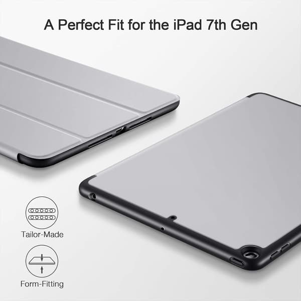 GRÅTT FODRAL FÖR IPAD 8/7 10.2'