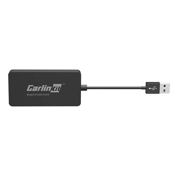 Carlinkit CCPA trådlös adapter Apple Carplay/Android Auto (svart)