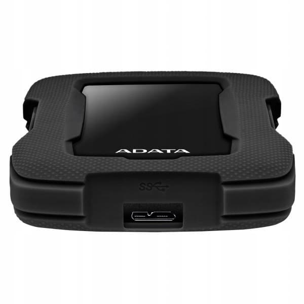 ADATA HDD HD330 2TB USB 3.1 eksternt drev sort