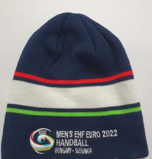 Hummel Euro 2022 vintermössa marinblå