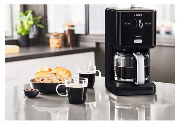 KRUPS KM6007 SMART'N LIGHT DRIP KAFFEMASKIN 1,25 L