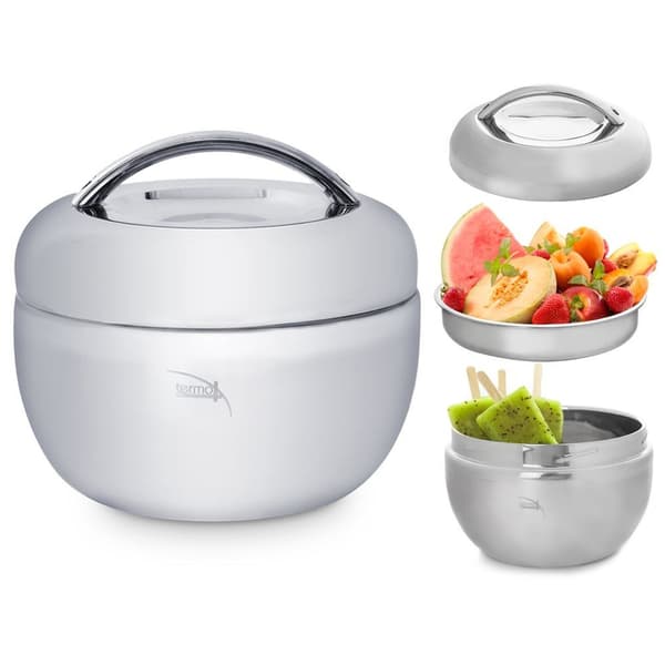 Stål frokosttermos APPLE 800 ml