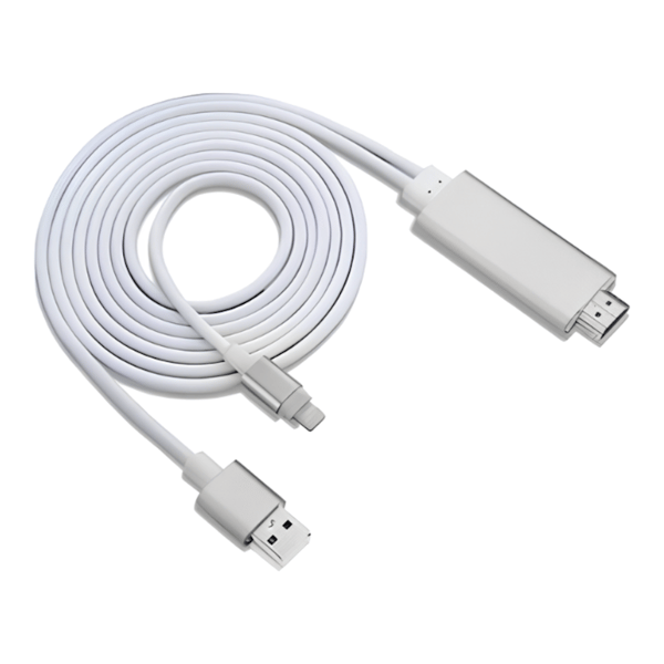 Lightning till HDMI-adapterkabel för skärmavbild