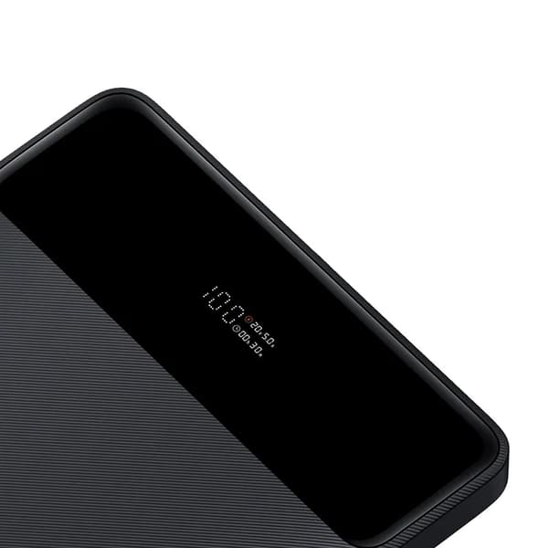 Baseus Blade Powerbank 20000mAh, 2xUSB, 2xUSB-C + USB-C Kabel 100W (Sort)