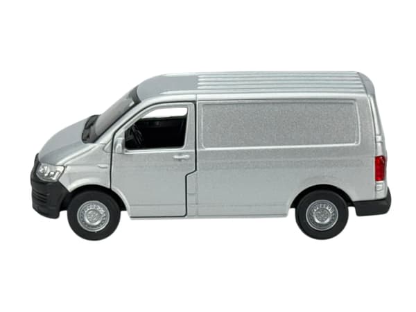 Welly VW Transporter T6 Van Silver 1:34 43762