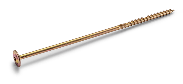 Träskruvar med brickhuvud CS 8x260 mm - 1 kg