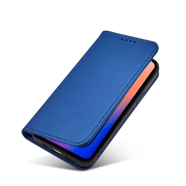 Magnetkortcover til iPhone 12 Pro Max cover med kortholder, blå