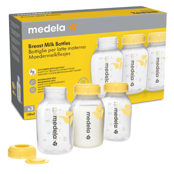 Medela flaska färgad 150ml (3st)