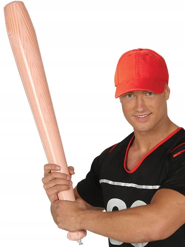 Ilmatäytteinen baseball-maila 72 cm, 1 kpl.