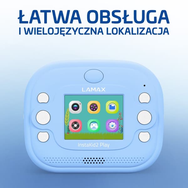 LAMAX InstaKid2 Play-kamera, blå