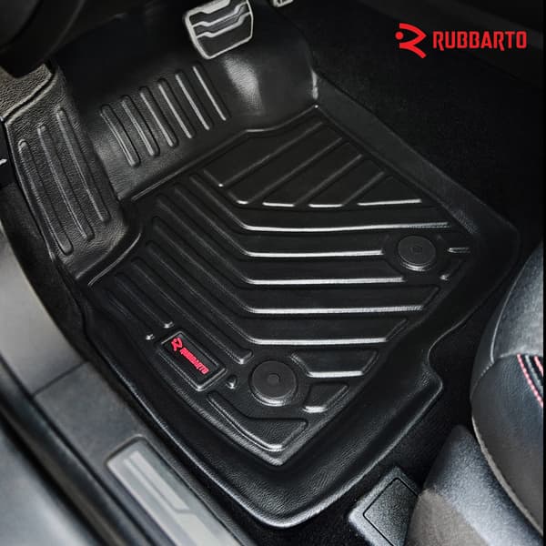 8013014 - 3D gummimåtter med hævede kanter, der passer til: Mitsubishi Eclipse Cross (2017-)