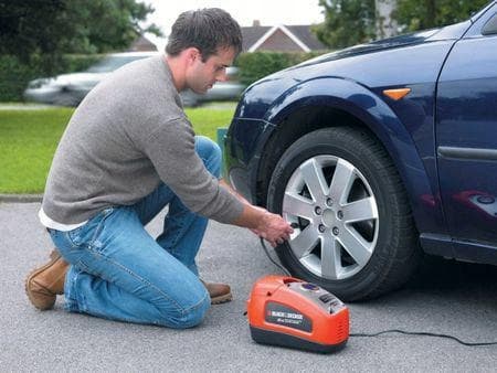 Black + Decker kompressor mini 12V 8.3Bar ASI200