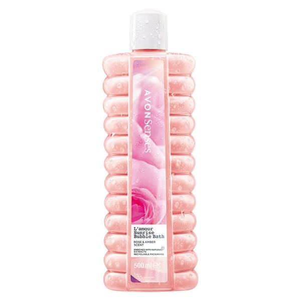 AVON L'AMOUR BADELOTION ROSE IRIS AMBER 500ML