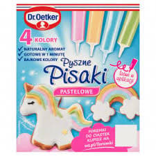 DEKORATION DR OETKER SOCKERPENNOR PASTELL 4*19G