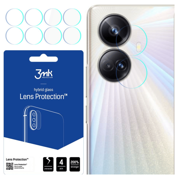 Realme 10 Pro+ - 3mk linssinsuoja