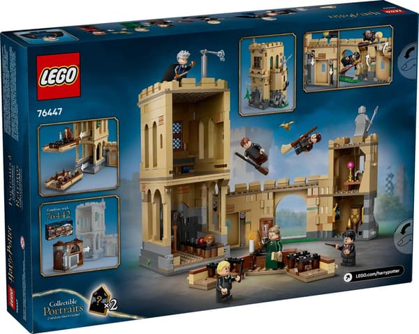 LEGO Harry Potter 76447 Hogwarts slott Kvastskaft Flyglektion