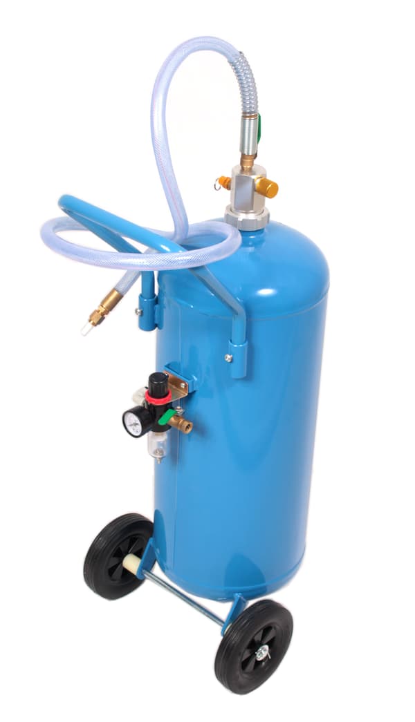 Sandblästrare med sodablästringstank 25 liter