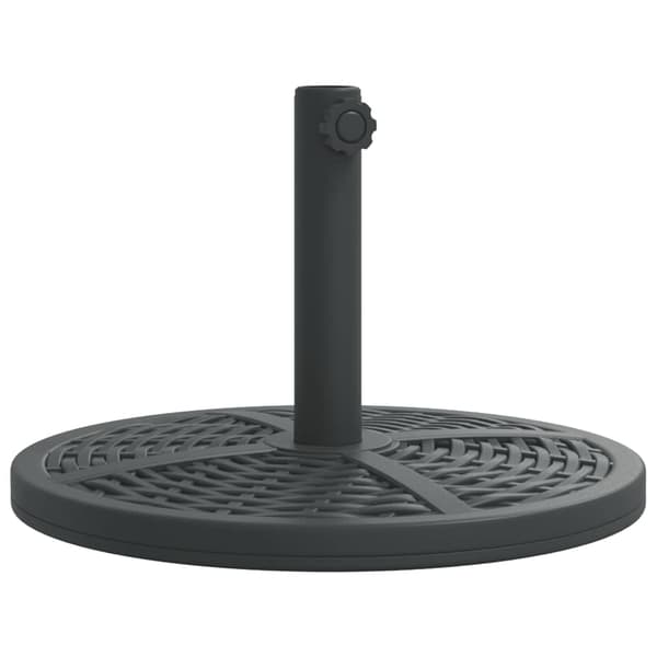 vidaXL parasolfod til Ø38/48 mm stænger, 12 kg, rund