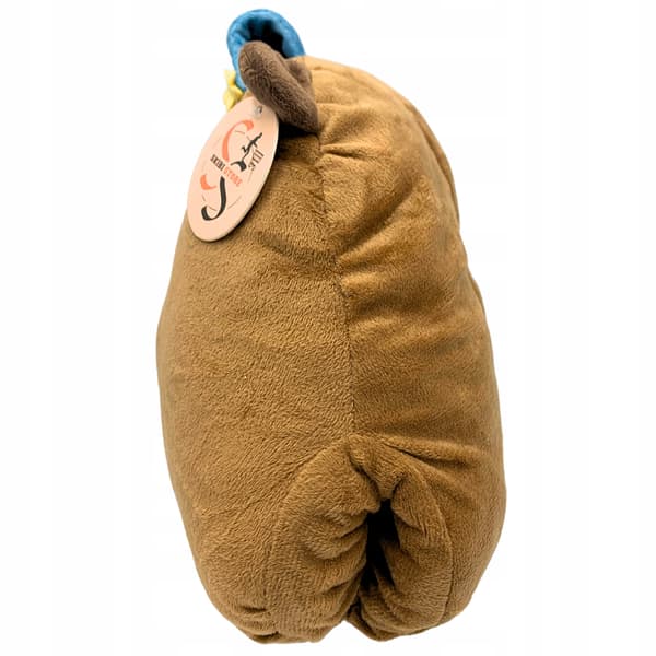 Bamse Kapybara Sovende Plyds Pude Krammedyr Squish Stor Legetøj