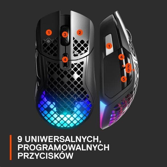 STEELSERIES Aerox 5 trådlös mus