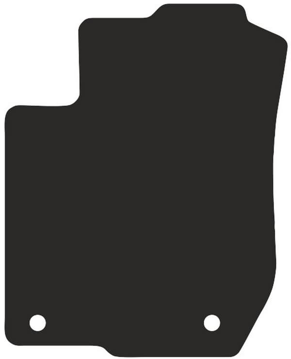 polyamid førermåtte til Audi A3 8L hatchback 1996-2001 gummibelagt førermåtte