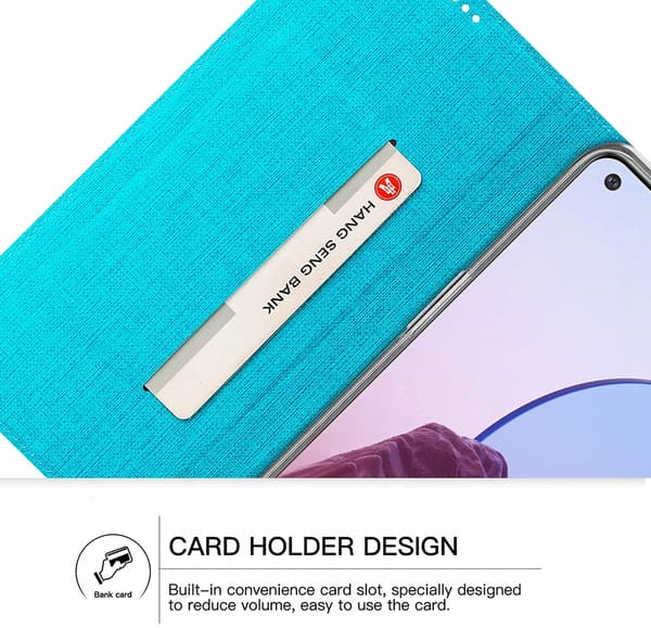 BLÅ LUKKET ETUI TIL ONEPLUS NORD N20 5G