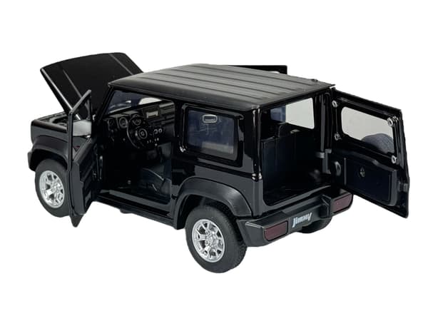 ALUMINIUMSBIL SUZUKI JIMNY SORT 1:24 Q3008A