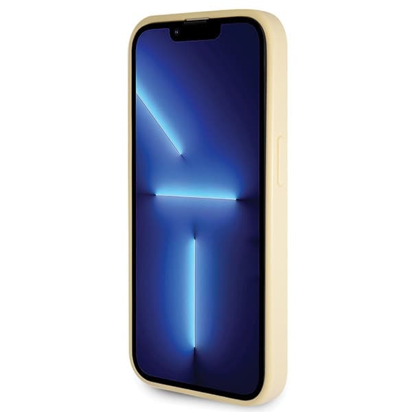 Guess GUHCP14LHG4SGD iPhone 14 Pro 6.1 guld/guld hårdt cover Glitter Script Big 4G