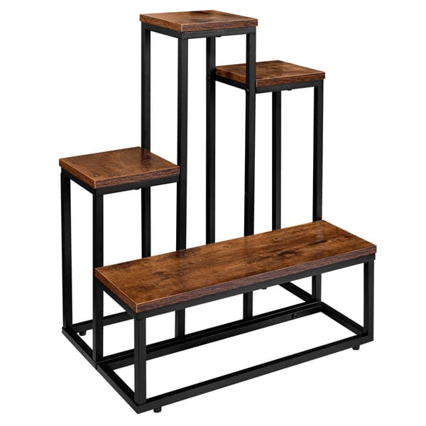 Loft stående blomsterstativ ANTIRES RUSTIC blomsterstativ