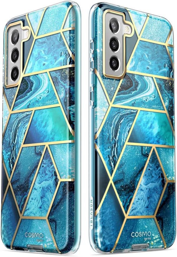BLÅT BUMPER-ETUIL TIL SAMSUNG GALAXY S22+