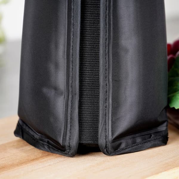 Jäähdyttävä pullonsuojus musta 22 cm