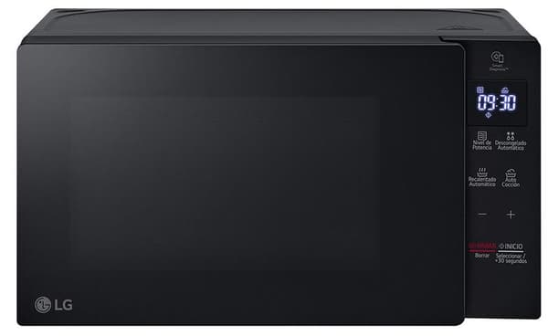 LG MS2032GAS Mikrobølgeovn Sort