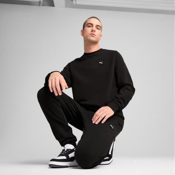 Puma ESS ELEVATED TR herresweatshirt sort 68472701 r S