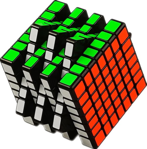 MoYu Svart 7x7x7