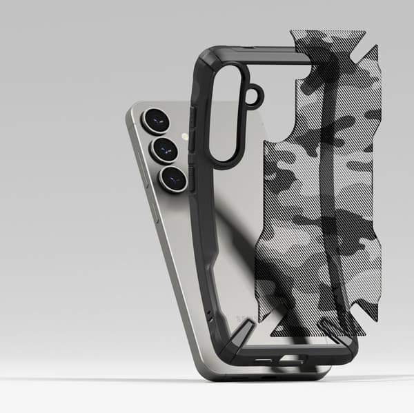 RINGKE FUSION X GALAXY S25+ PLUS CAMO SORT