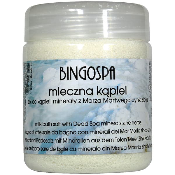 Bingospa mjölkbad med dödahavsmineral