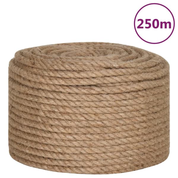 vidaXL-rep, 100 % jute, 10 mm, 250 m