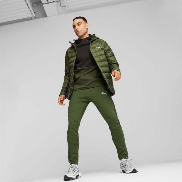 Puma PACKLITE DOWN herrjacka med huva grön 84935531 r M