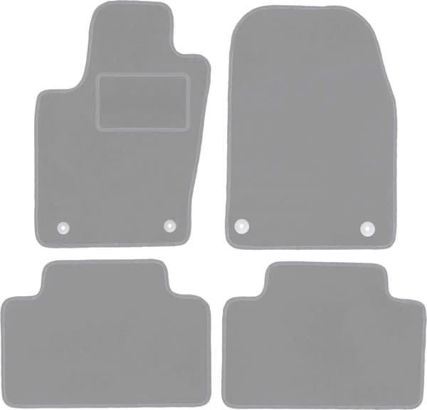 Harmaat auton matot Dodge Durango III FL SUV:lle (2013-2020)